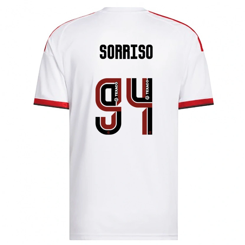 Danxen Mulher Camisola Sorriso #94 Branco Vermelho Preto Alternativa 2026/27 Camisa Brasil