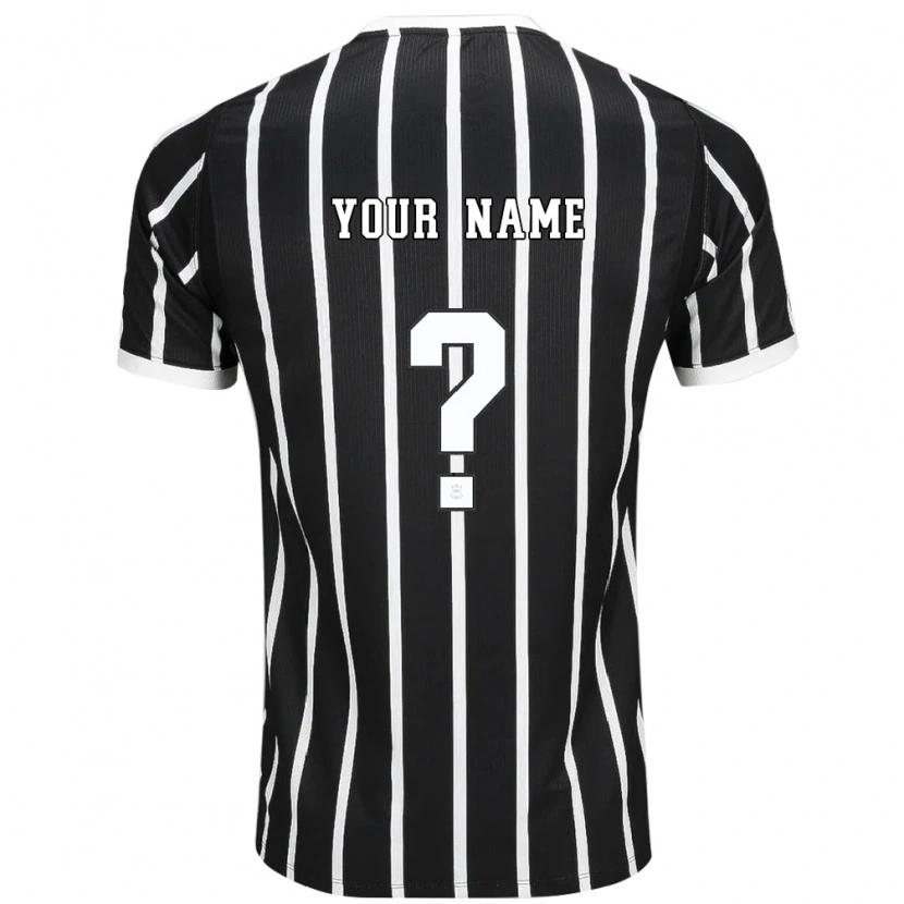Danxen Mulher Camisola Seu Nome #0 Preto Branco Vermelho Alternativa 2026/27 Camisa Brasil