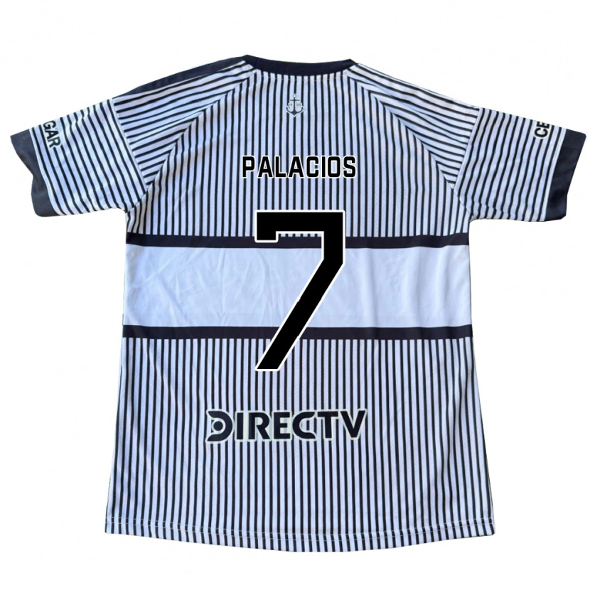 Danxen Mulher Camisola Carlos Palacios #7 Branco Preto Amarelo Alternativa 2026/27 Camisa Brasil
