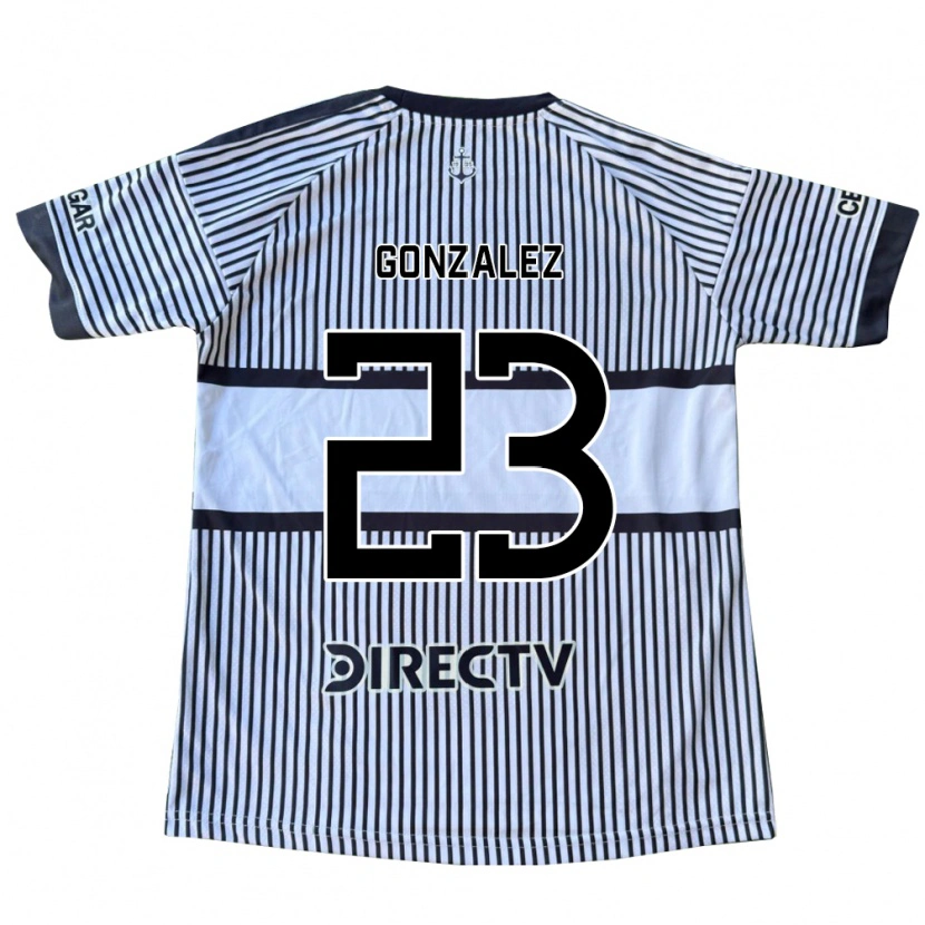 Danxen Mulher Camisola Diego Gonzalez #23 Branco Preto Amarelo Alternativa 2026/27 Camisa Brasil