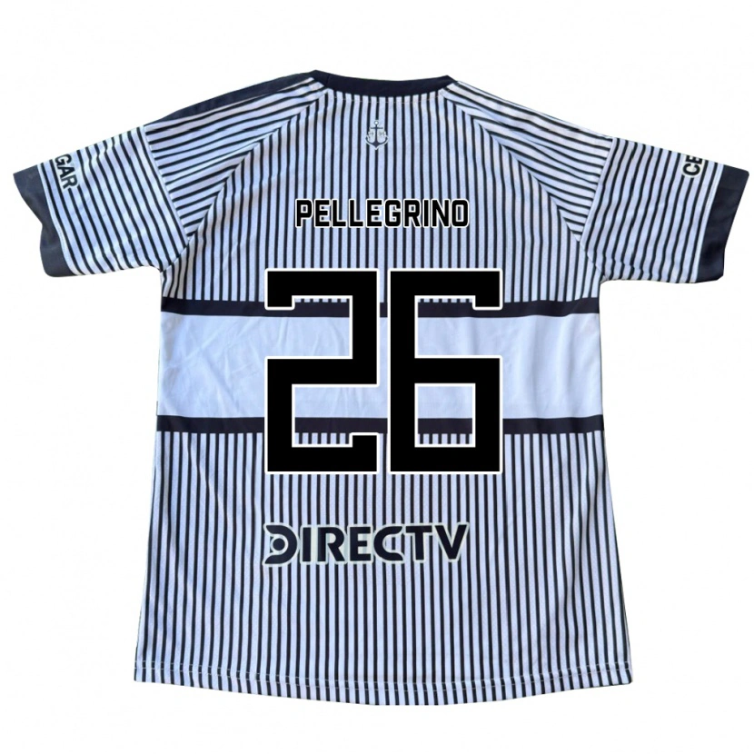 Danxen Mulher Camisola Marco Pellegrino #26 Branco Preto Amarelo Alternativa 2026/27 Camisa Brasil