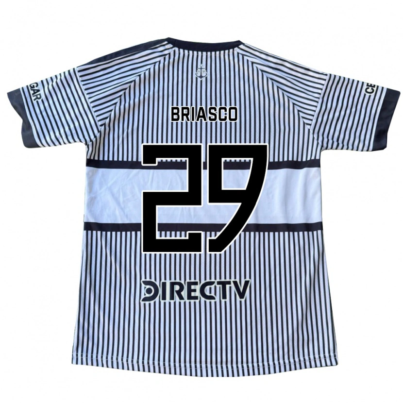 Danxen Mulher Camisola Norberto Briasco #29 Branco Preto Amarelo Alternativa 2026/27 Camisa Brasil