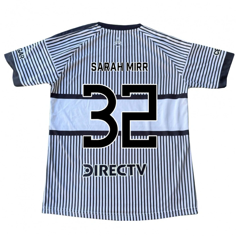 Danxen Mulher Camisola Sarah Mirr #32 Branco Preto Amarelo Alternativa 2026/27 Camisa Brasil