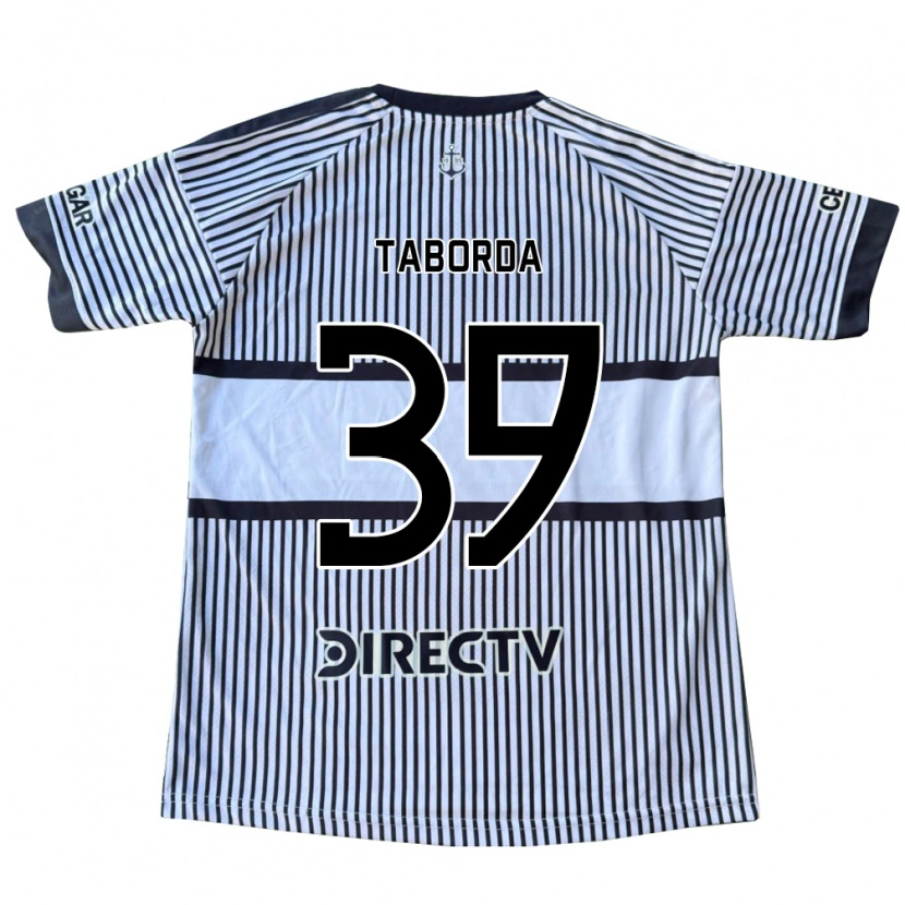 Danxen Mulher Camisola Vicente Taborda #39 Branco Preto Amarelo Alternativa 2026/27 Camisa Brasil