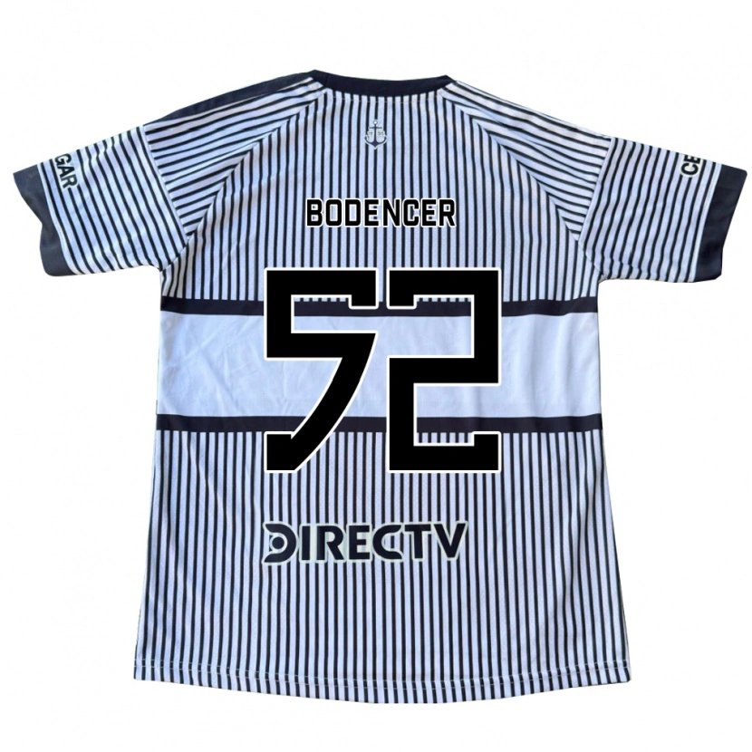 Danxen Mulher Camisola Erik Bodencer #52 Branco Preto Amarelo Alternativa 2026/27 Camisa Brasil