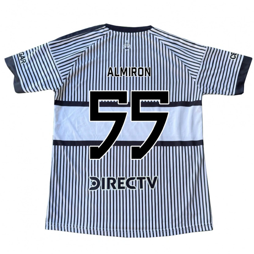 Danxen Mulher Camisola Ezequiel Almiron #55 Branco Preto Amarelo Alternativa 2026/27 Camisa Brasil