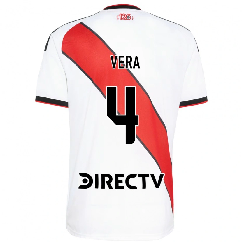 Danxen Criança Camisola Lautaro Vera #4 Vermelho Branco Preto Principal 2026/27 Camisa Brasil