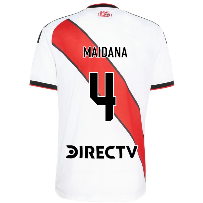 Danxen Criança Camisola Jonatan Maidana #4 Vermelho Branco Preto Principal 2026/27 Camisa Brasil