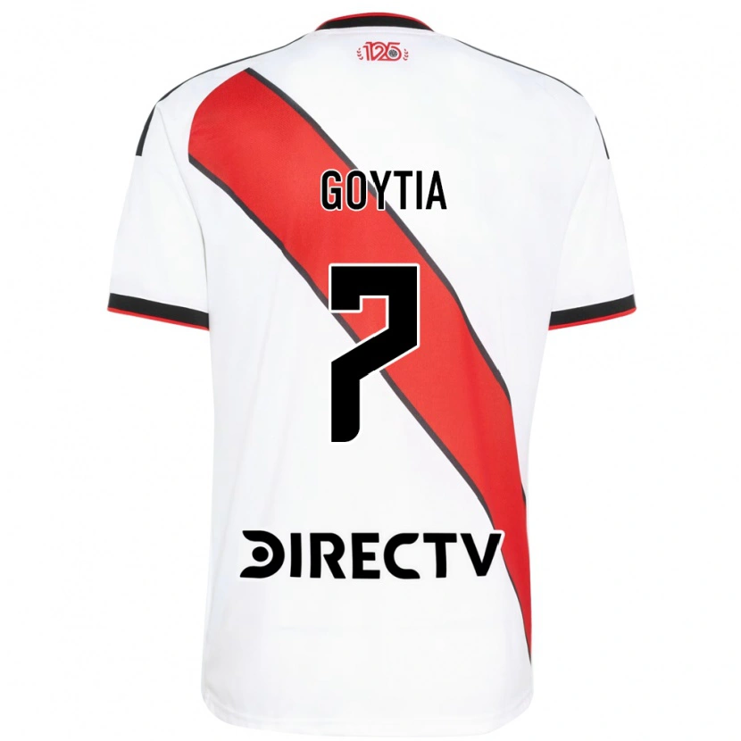 Danxen Criança Camisola Tobías Goytia #7 Vermelho Branco Preto Principal 2026/27 Camisa Brasil