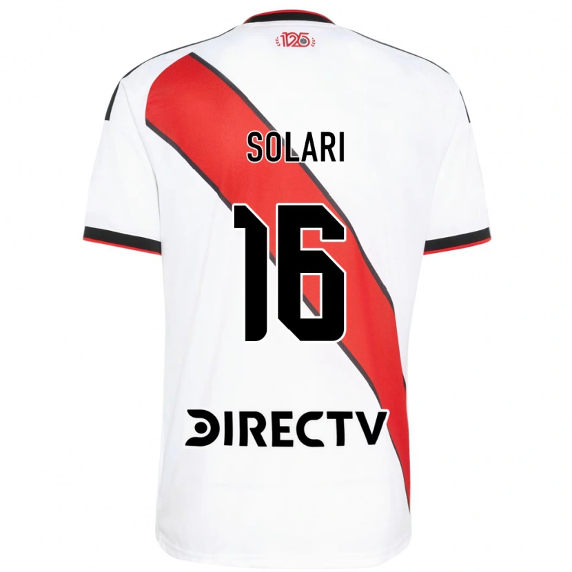 Danxen Criança Camisola Juan Solari #16 Vermelho Branco Preto Principal 2026/27 Camisa Brasil