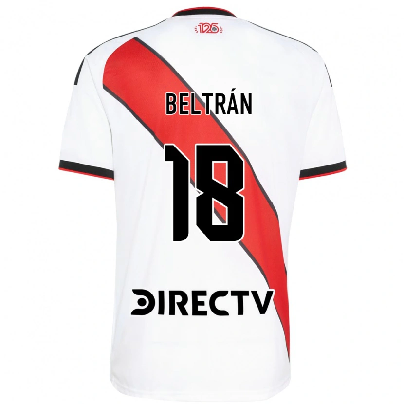 Danxen Criança Camisola Lucas Beltrán #18 Vermelho Branco Preto Principal 2026/27 Camisa Brasil