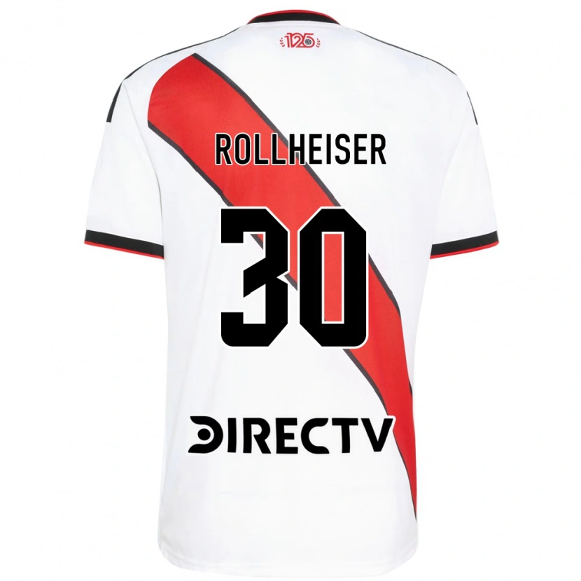 Danxen Criança Camisola Benjamin Rollheiser #30 Vermelho Branco Preto Principal 2026/27 Camisa Brasil