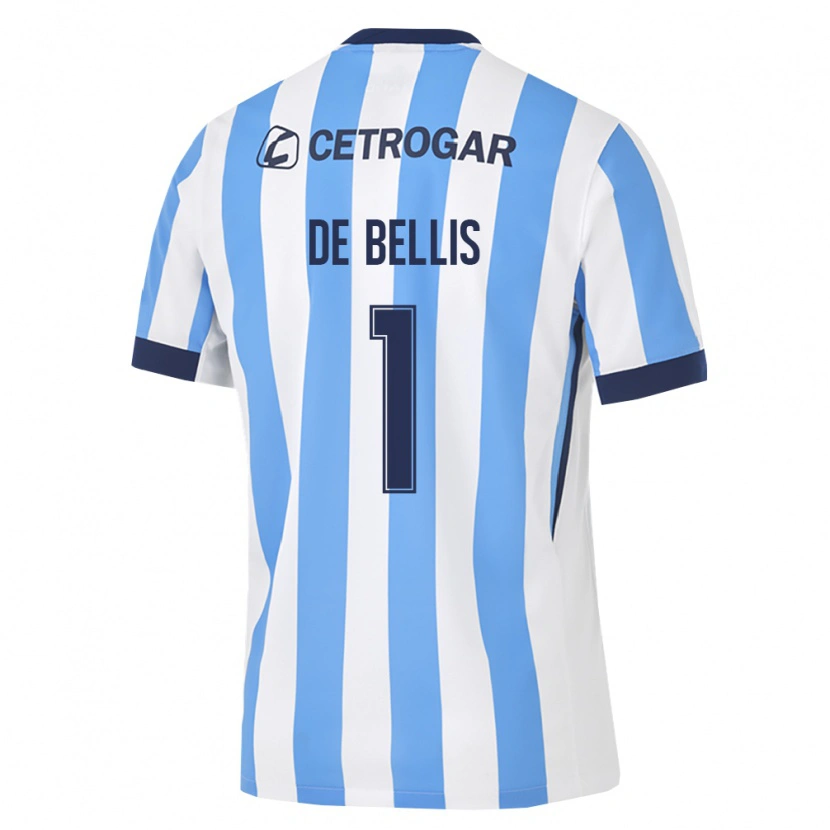 Danxen Criança Camisola Thiago De Bellis #1 Azul Claro Branco Preto Principal 2026/27 Camisa Brasil