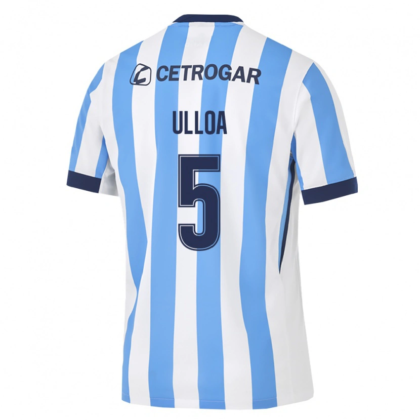 Danxen Criança Camisola Camila Ulloa #5 Azul Claro Branco Preto Principal 2026/27 Camisa Brasil