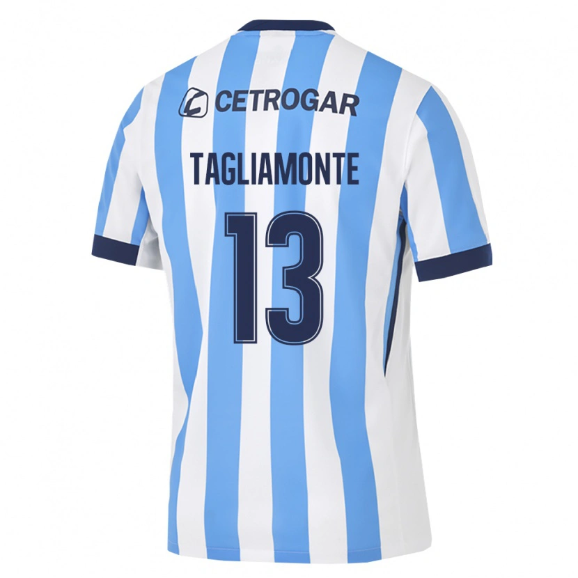 Danxen Criança Camisola Matias Tagliamonte #13 Azul Claro Branco Preto Principal 2026/27 Camisa Brasil