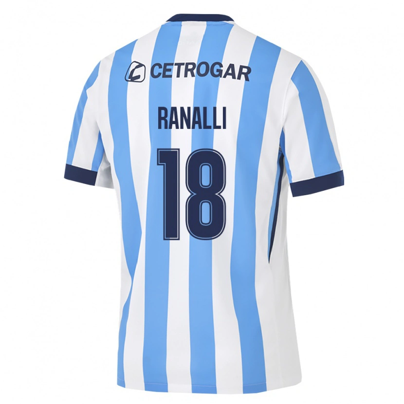 Danxen Criança Camisola Santiago Ranalli #18 Azul Claro Branco Preto Principal 2026/27 Camisa Brasil