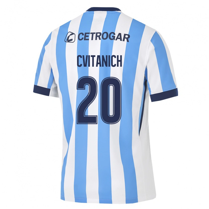Danxen Criança Camisola Dario Cvitanich #20 Azul Claro Branco Preto Principal 2026/27 Camisa Brasil