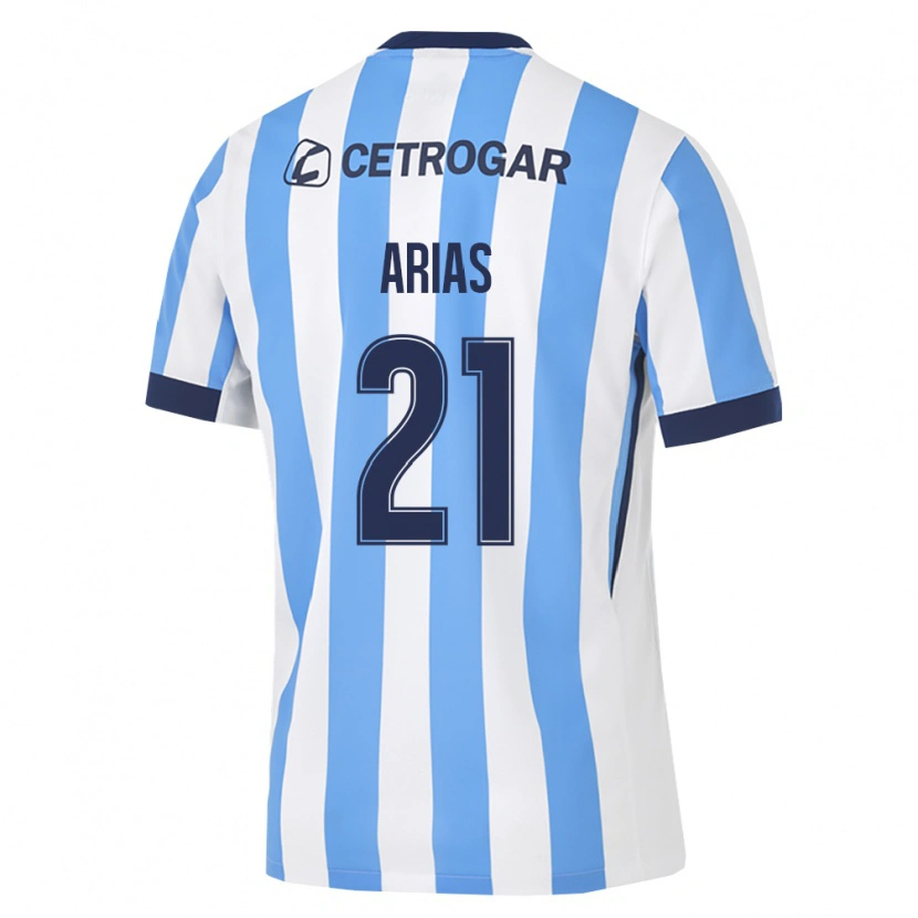 Danxen Criança Camisola Gabriel Arias #21 Azul Claro Branco Preto Principal 2026/27 Camisa Brasil