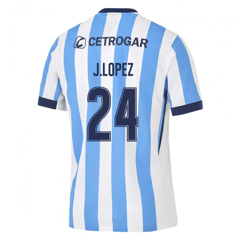 Danxen Criança Camisola Julian Lopez #24 Azul Claro Branco Preto Principal 2026/27 Camisa Brasil