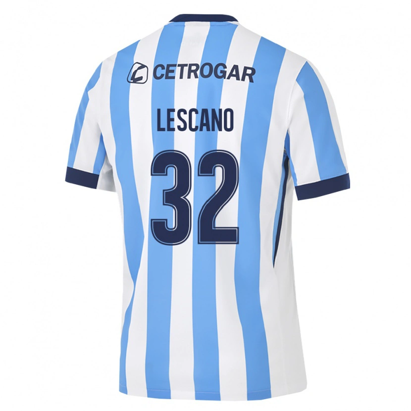 Danxen Criança Camisola Macarena Lescano #32 Azul Claro Branco Preto Principal 2026/27 Camisa Brasil