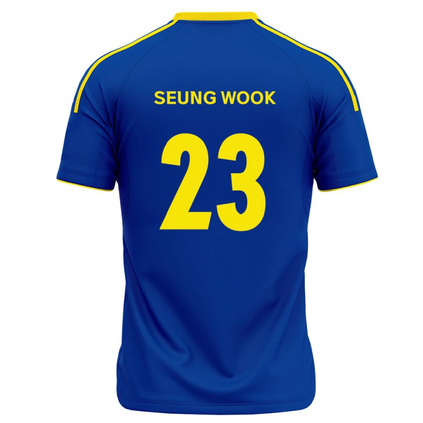 Danxen Criança Camisola Seung-Wook Seo #23 Azul Real Amarelo Principal 2026/27 Camisa Brasil