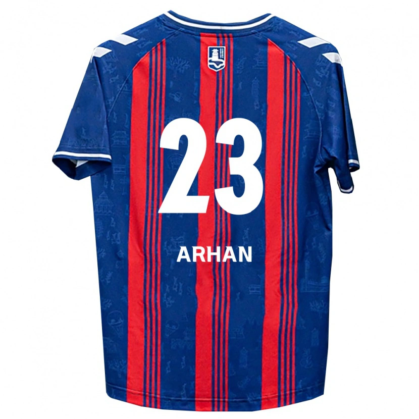 Danxen Criança Camisola Pratama Arhan #23 Azul Vermelho Branco Principal 2026/27 Camisa Brasil