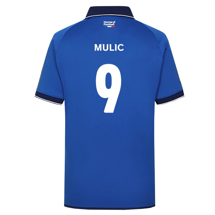 Danxen Criança Camisola Fejsal Mulic #9 Azul Real Branco Vermelho Principal 2026/27 Camisa Brasil