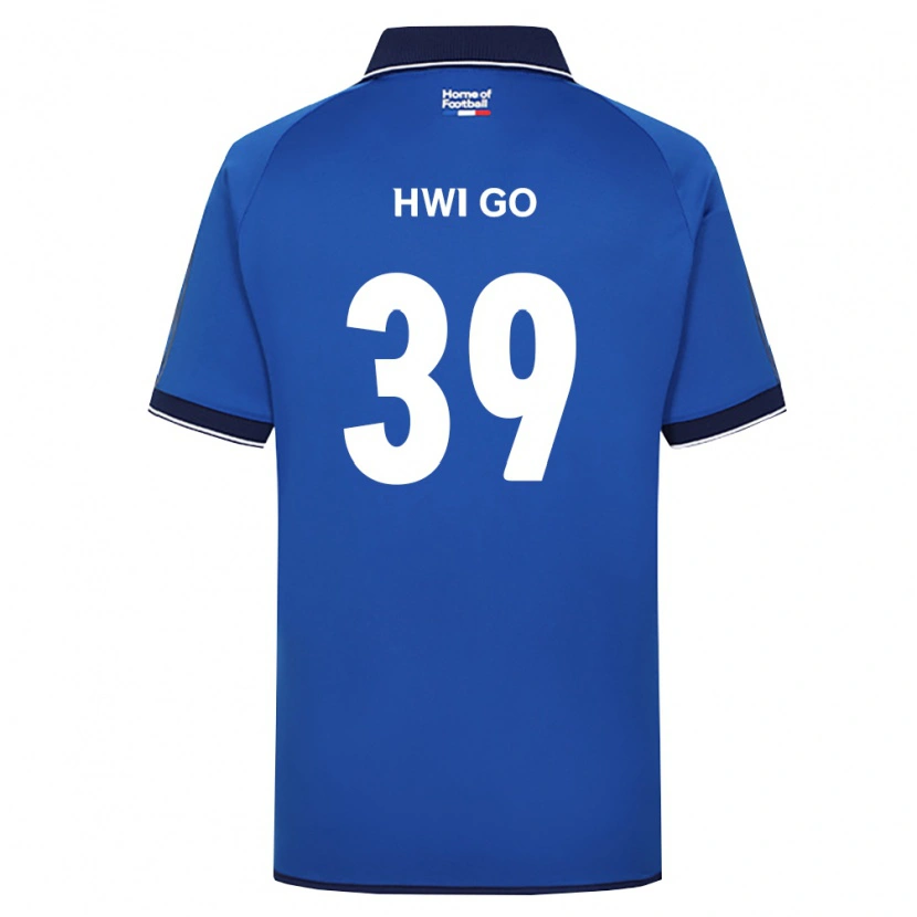 Danxen Criança Camisola Hwi-Go Lee #39 Azul Real Branco Vermelho Principal 2026/27 Camisa Brasil