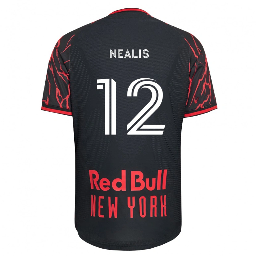 Danxen Criança Camisola Dylan Nealis #12 Vermelho Preto Branco Principal 2026/27 Camisa Brasil