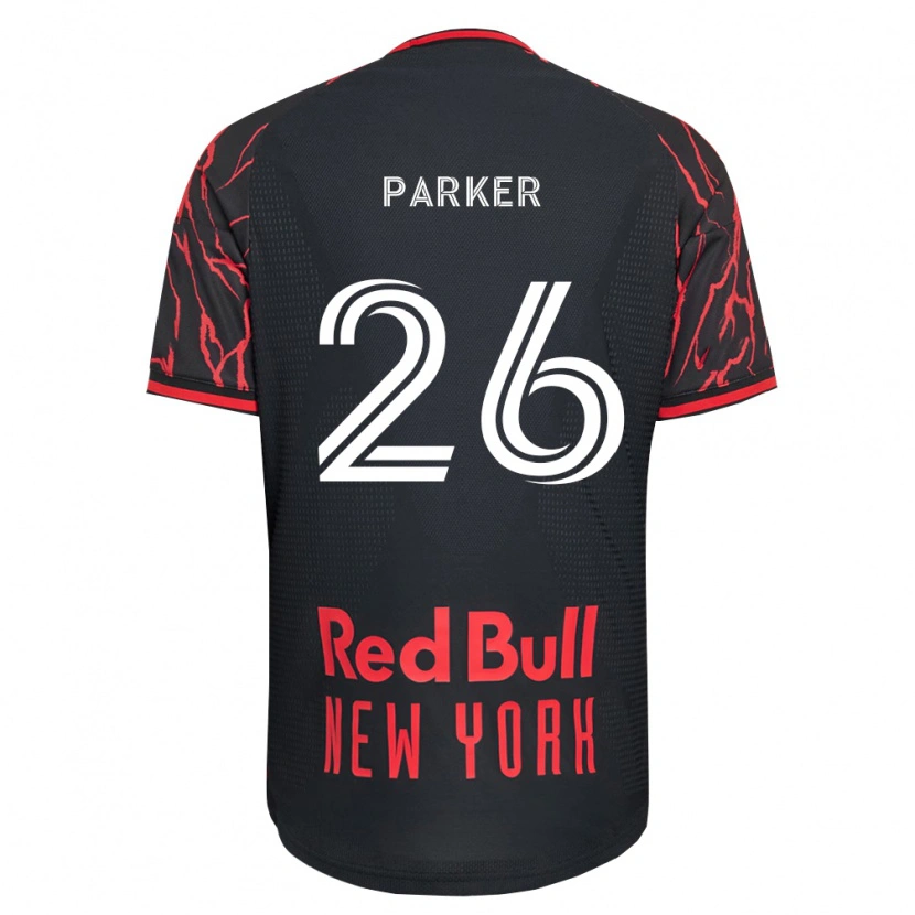 Danxen Criança Camisola Tim Parker #26 Vermelho Preto Branco Principal 2026/27 Camisa Brasil