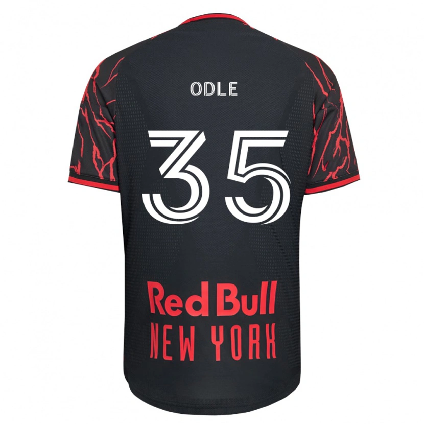 Danxen Criança Camisola Dallas Odle #35 Vermelho Preto Branco Principal 2026/27 Camisa Brasil