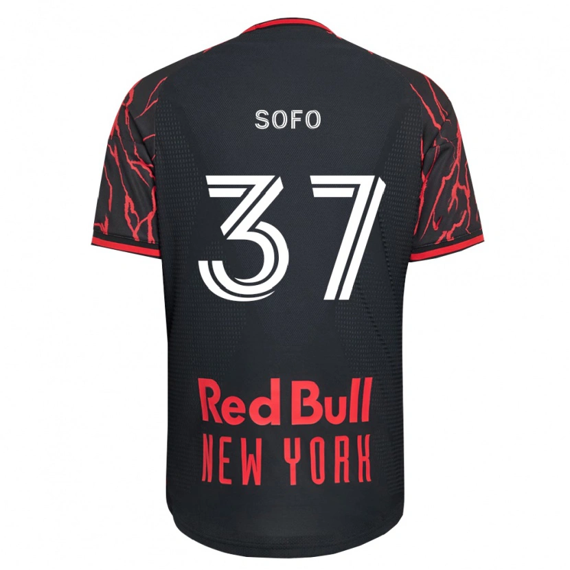 Danxen Criança Camisola Mohammed Sofo #37 Vermelho Preto Branco Principal 2026/27 Camisa Brasil