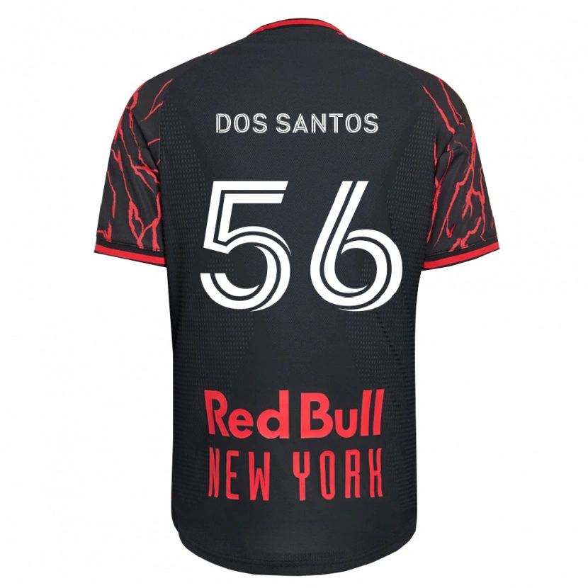 Danxen Criança Camisola Matthew Dos Santos #56 Vermelho Preto Branco Principal 2026/27 Camisa Brasil