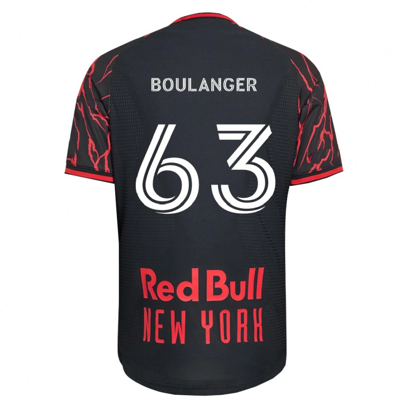 Danxen Criança Camisola Brady Boulanger #63 Vermelho Preto Branco Principal 2026/27 Camisa Brasil