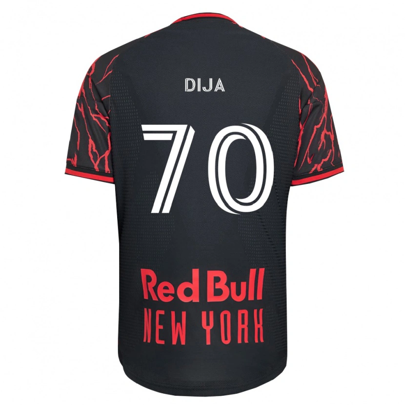 Danxen Criança Camisola Dija #70 Vermelho Preto Branco Principal 2026/27 Camisa Brasil