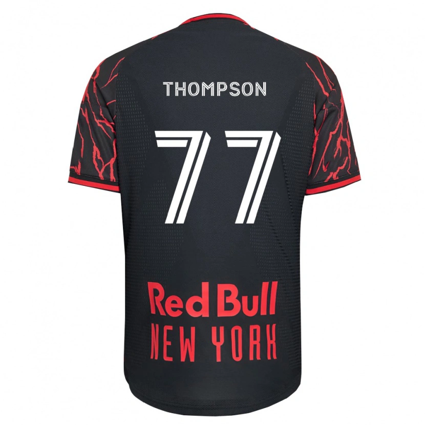 Danxen Criança Camisola Amos Shapiro-Thompson #77 Vermelho Preto Branco Principal 2026/27 Camisa Brasil