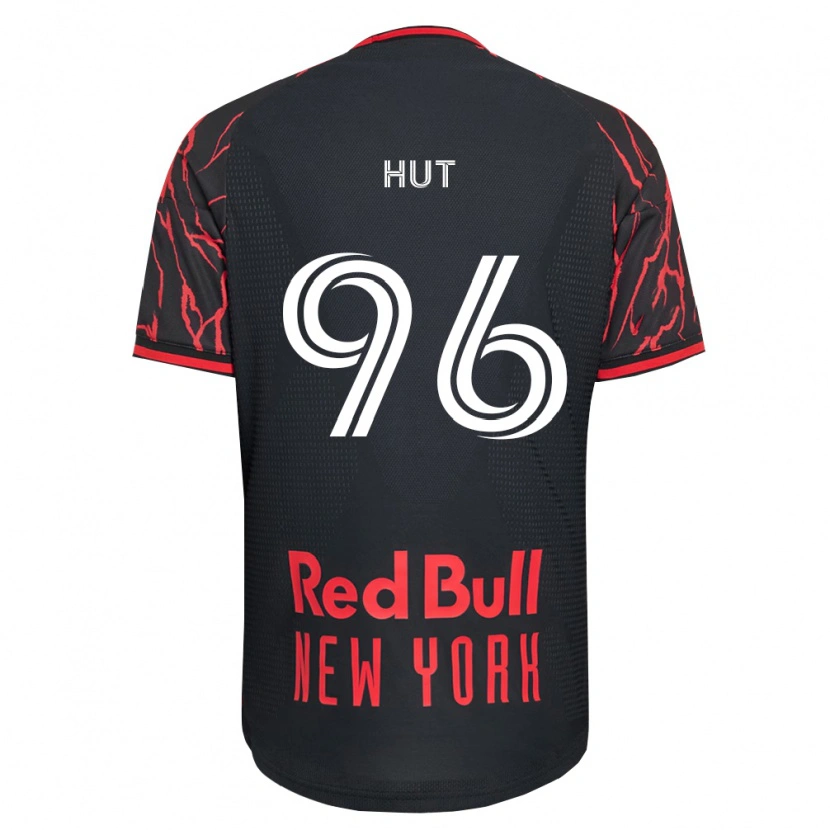 Danxen Criança Camisola Tomas Hut #96 Vermelho Preto Branco Principal 2026/27 Camisa Brasil