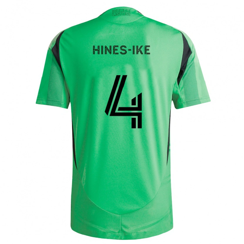 Danxen Criança Camisola Brendan Hines-Ike #4 Verde Esmeralda Preto Principal 2026/27 Camisa Brasil