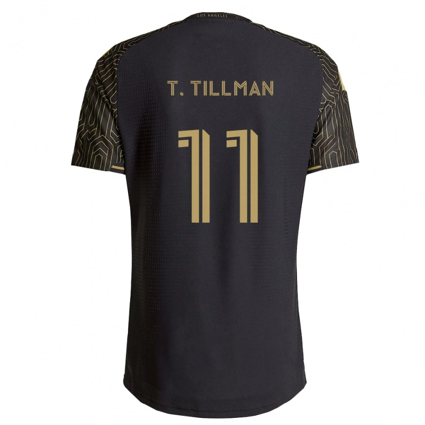 Danxen Criança Camisola Timothy Tillman #11 Marrom Preto Principal 2026/27 Camisa Brasil
