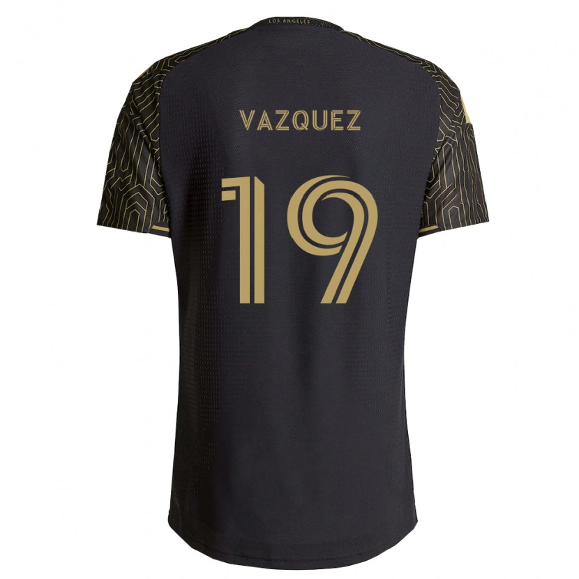 Danxen Criança Camisola Favian Vazquez #19 Marrom Preto Principal 2026/27 Camisa Brasil