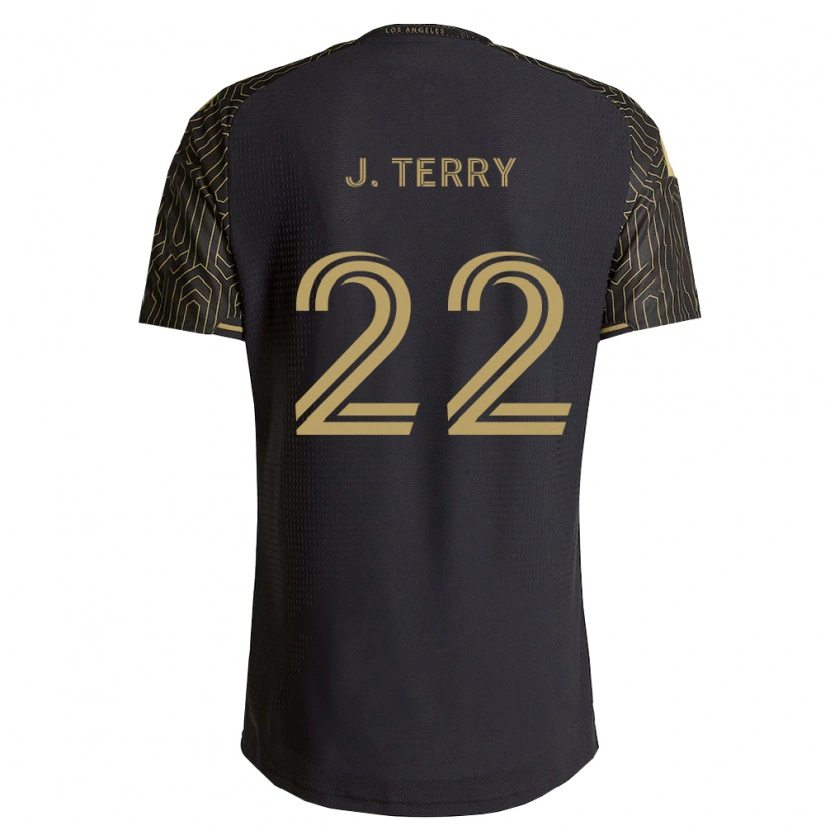 Danxen Criança Camisola Jude Terry #22 Marrom Preto Principal 2026/27 Camisa Brasil