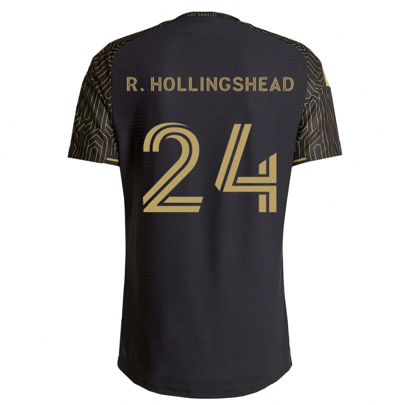 Danxen Criança Camisola Ryan Hollingshead #24 Marrom Preto Principal 2026/27 Camisa Brasil