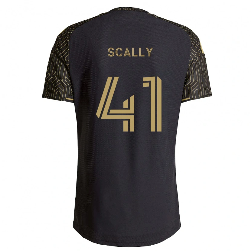 Danxen Criança Camisola Ethan Scally #41 Marrom Preto Principal 2026/27 Camisa Brasil