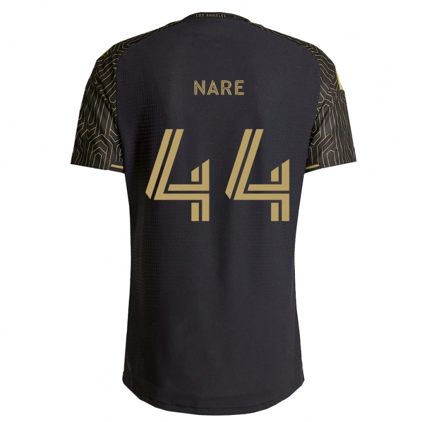 Danxen Criança Camisola Thabo Nare #44 Marrom Preto Principal 2026/27 Camisa Brasil