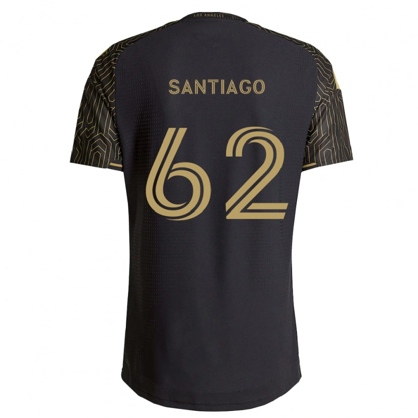 Danxen Criança Camisola Joshua Santiago #62 Marrom Preto Principal 2026/27 Camisa Brasil