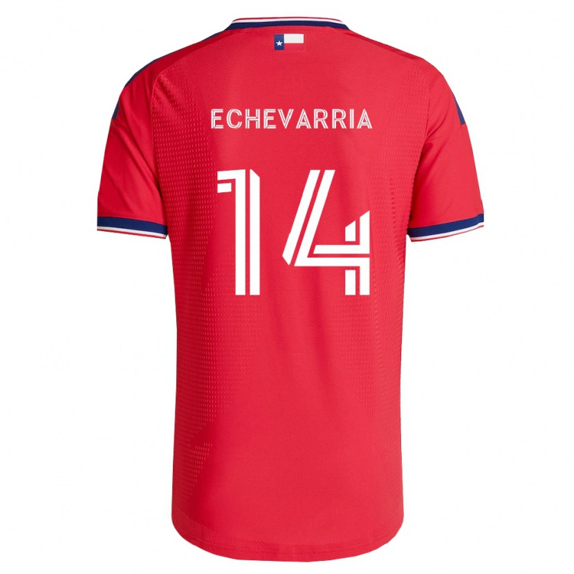 Danxen Criança Camisola Diego Echevarria #14 Vermelho Azul Branco Principal 2026/27 Camisa Brasil