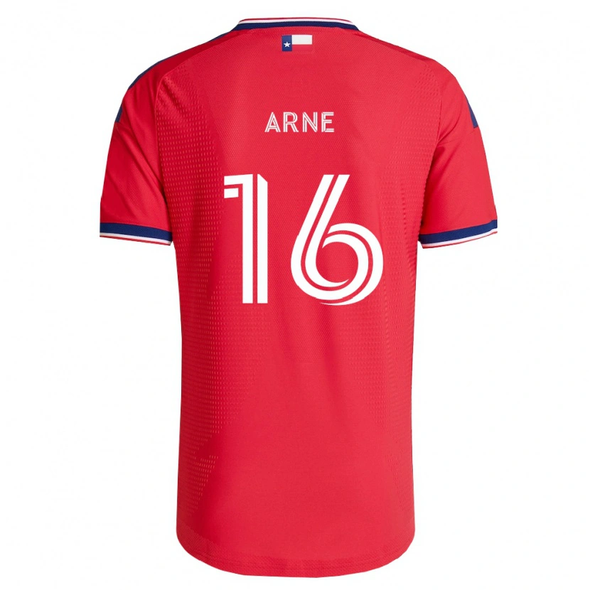 Danxen Criança Camisola Patrick Arne #16 Vermelho Azul Branco Principal 2026/27 Camisa Brasil