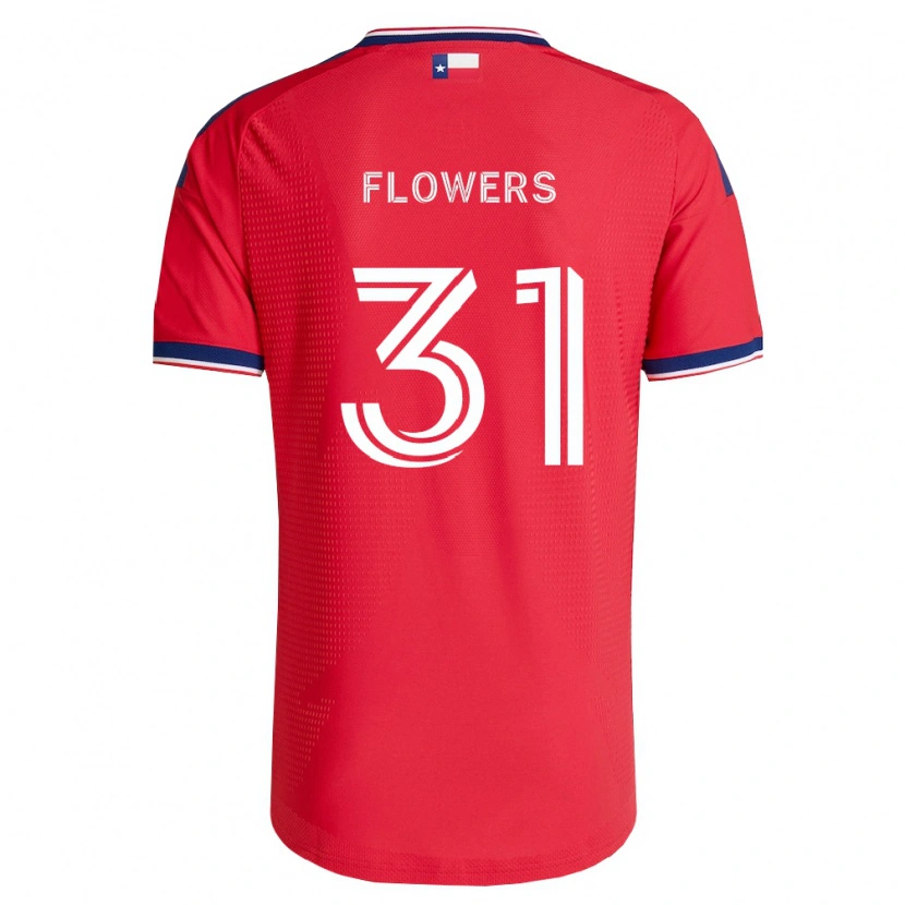 Danxen Criança Camisola Benji Flowers #31 Vermelho Azul Branco Principal 2026/27 Camisa Brasil