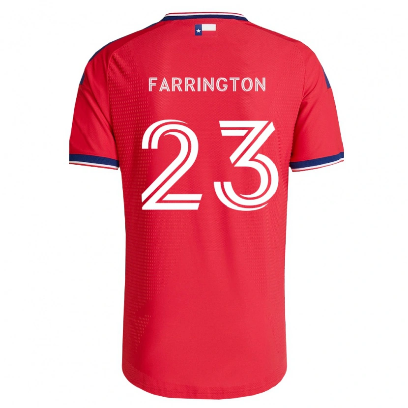 Danxen Criança Camisola Logan Farrington #23 Vermelho Azul Branco Principal 2026/27 Camisa Brasil