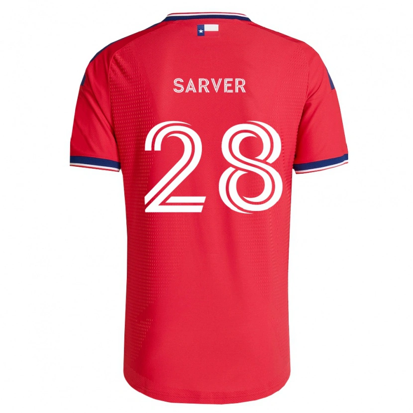 Danxen Criança Camisola Sam Sarver #28 Vermelho Azul Branco Principal 2026/27 Camisa Brasil